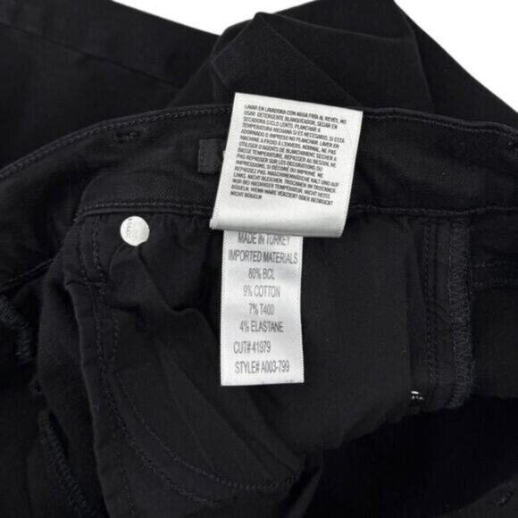 Agolde Sophie High Waist Skinny Jeans in Jet Black Womens Size 27 - Picture 6 of 8